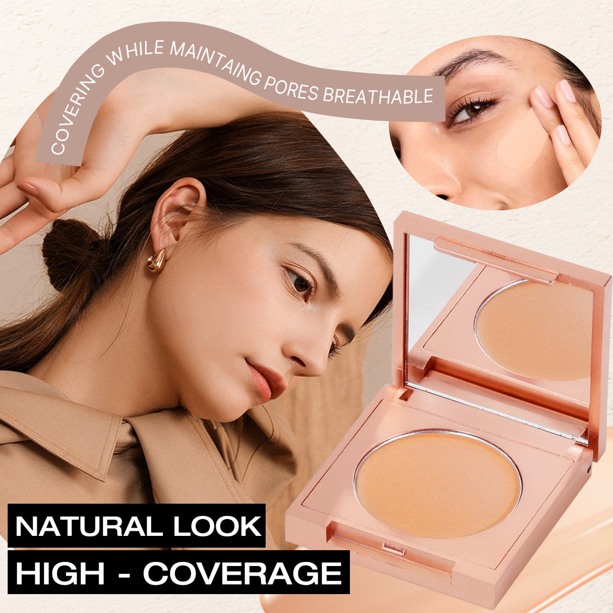 Undereye Corrector Concealer and Free Brush