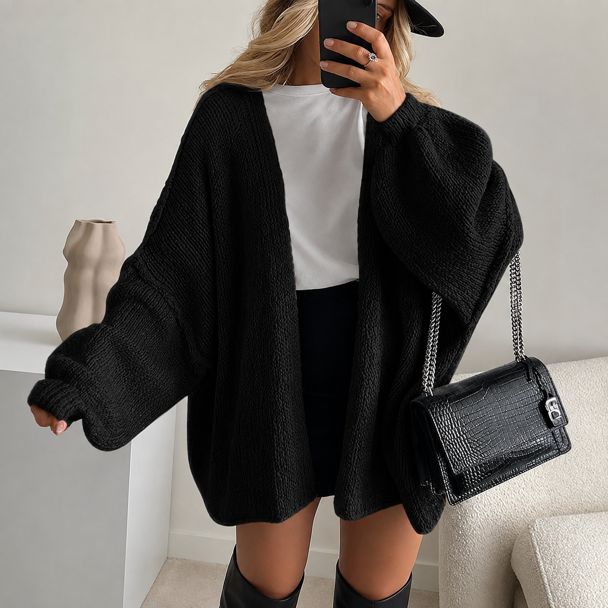 Women's Oversized Cardigan