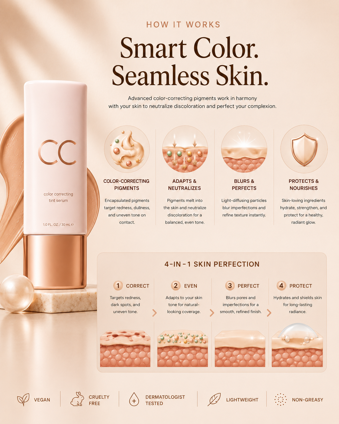 Color Correcting Tint Serum