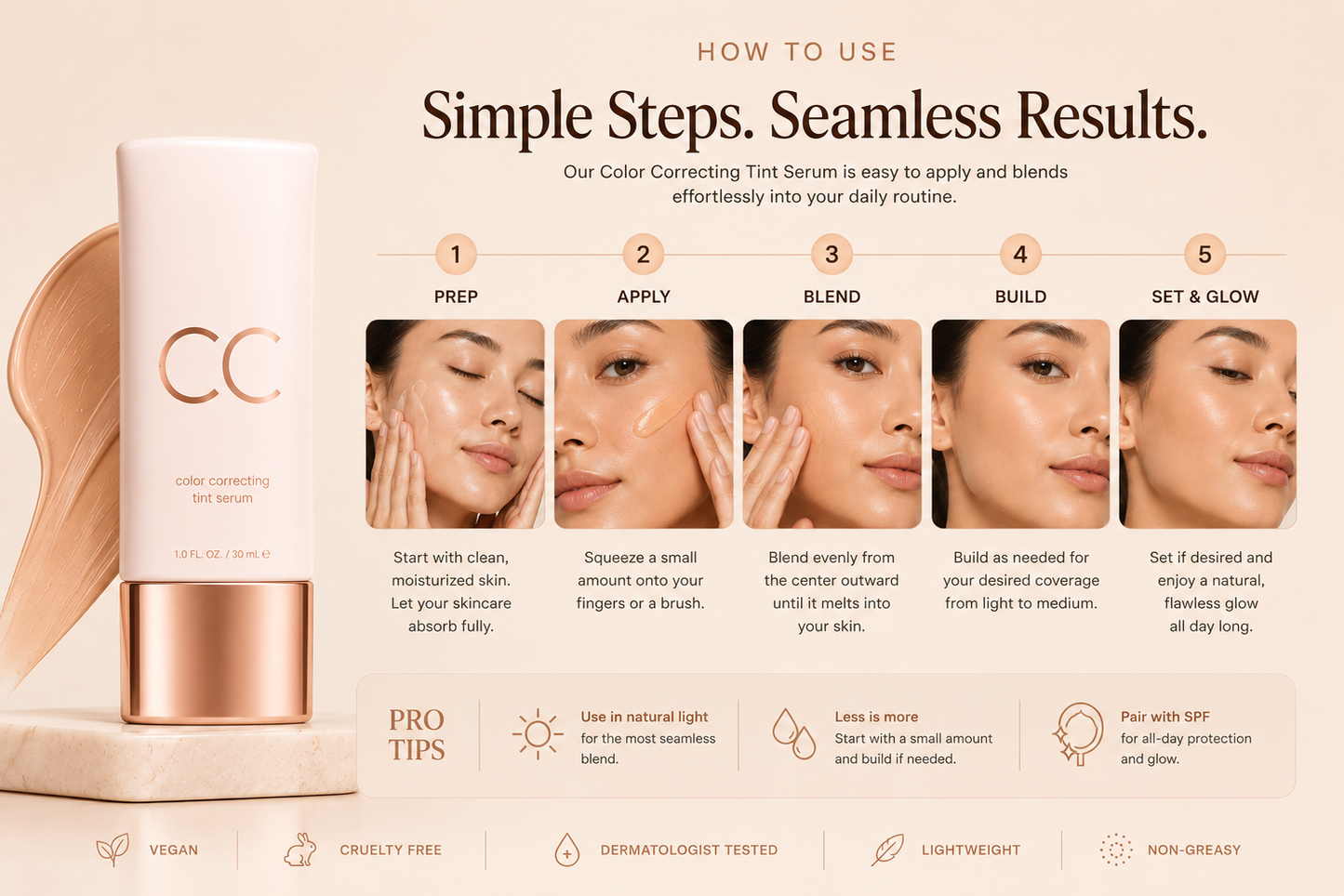 CC Color Correcting Tint Serum