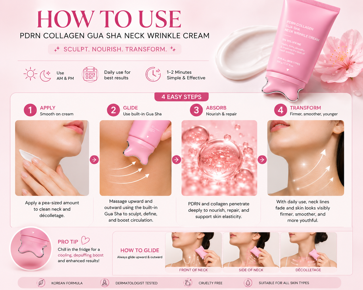 PDRN Collagen Gua Sha Cream
