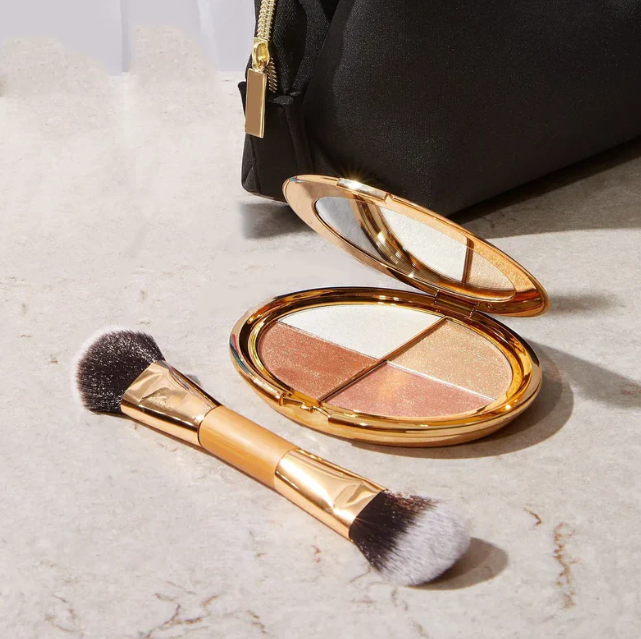 Glow Gallery Highlighting Eye and Cheek Palette